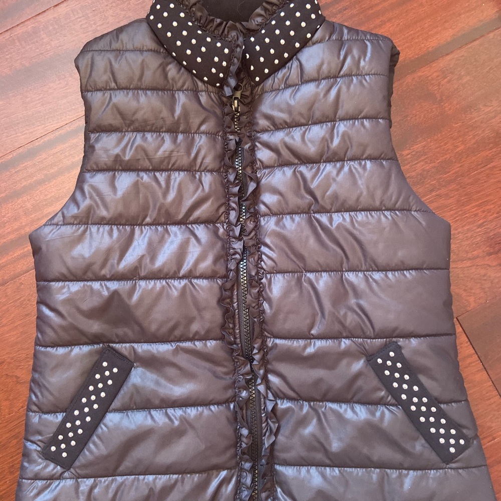 Girls puffer vest by Kate Mack
